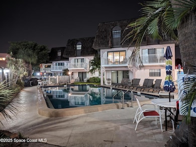 PXL5350 pool at night