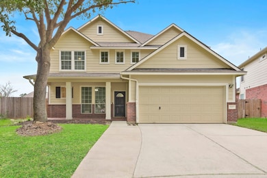 This two story, 4 bedroom home has a double wide d