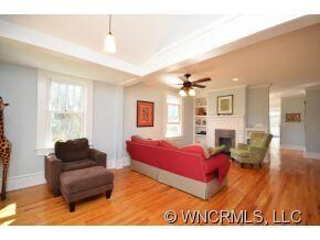 View from front entry.