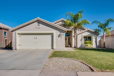 Grass Front Yard with Queen Palms