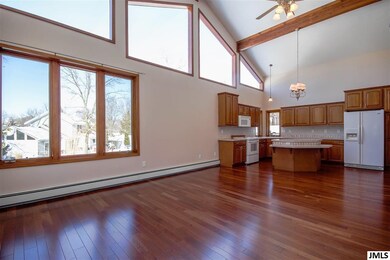 Gorgeous cherry floors