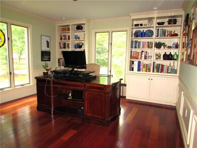 The Den is another room filled with Natural Light 