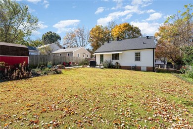 Large fenced-in backyard