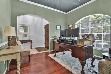View of dining room/ flex room from kitchen!