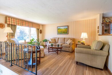 Updated flooring in the formal living room