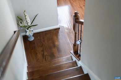 Hardwood stairs