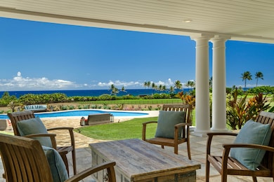 Spacious covered lanai with views