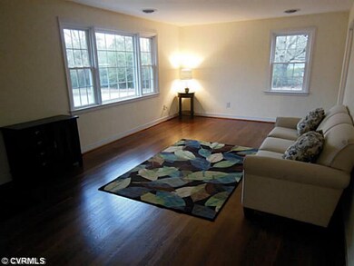 Living Room - Beautiful refinished hardwoods!