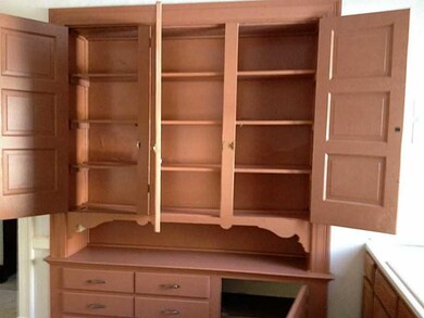 Kitchen. Large Built-In Pantry