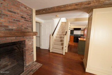 Dining room, stairway, kitchen