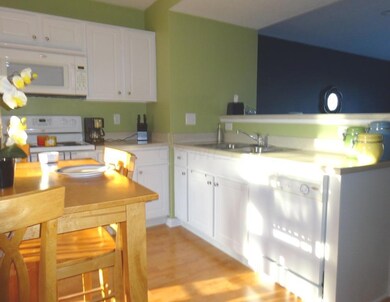 Kitchen open to Great room
