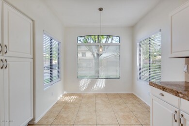 Kitchen facing breakfast area