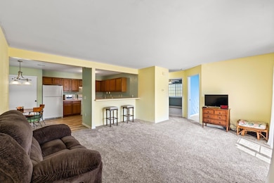 Living Room looking to Kitchen