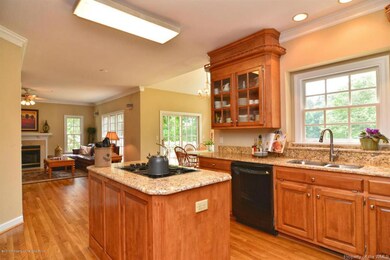 Kitchen w/views of Great Rm & Bfast Nook