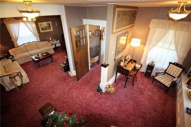 View of first floor from landing.