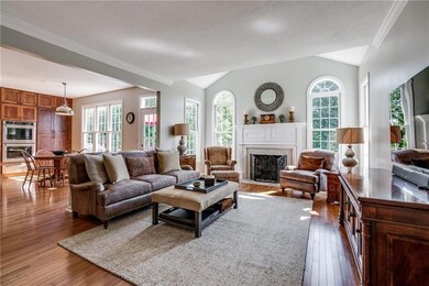 What an outstanding open floor plan!  The warm and