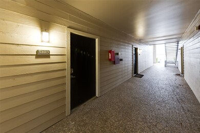 The view of the front door