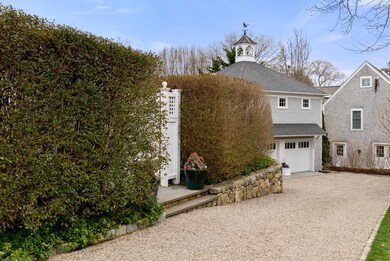 Driveway and Guesthouse