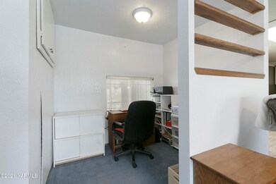 Office nook off living room