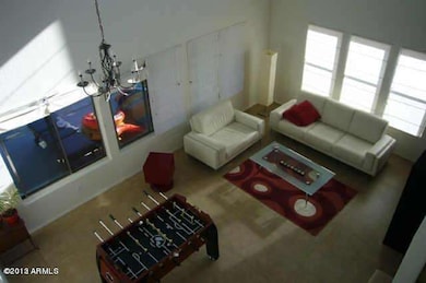 view from upper landing