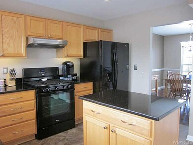 Kitchen. View to Dining Room