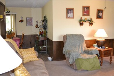View of breakfast area from front entrance.