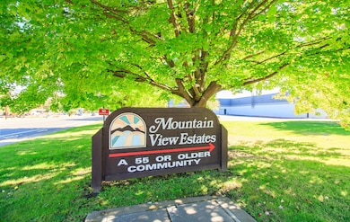 Mt View sign under tree