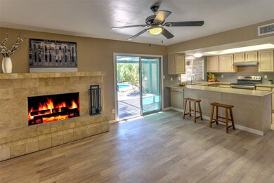 Family Room Kitchen
