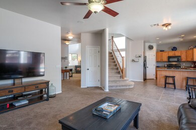 Family Room looking into kitchen