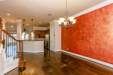 Dining Room Connected to Kitchen.
(The copper-col