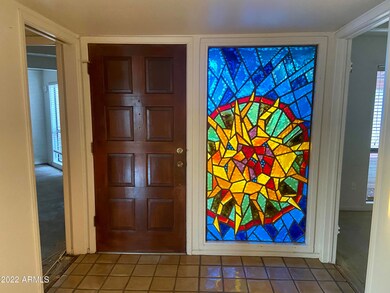 Beautiful entry Stainglass!