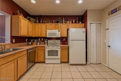 The kitchen offers a pantry & room for a dining ta