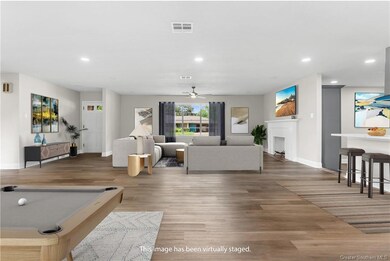 Dining and Formal Living (virtual staged)