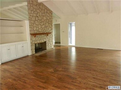 Large Open Living Room with Vaulted Ceilings and F
