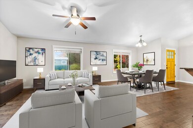 Living Room & Dining Area