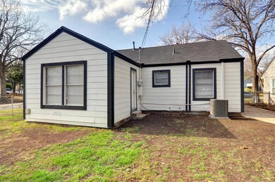 Rear of home
