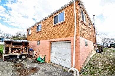 Entrance to the garage.