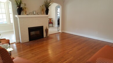 Living Room with Fireplace