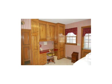 First floor laundry room with sewing/crafting cent