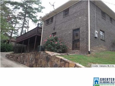 Back view of home