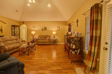 View of living room from breakfast area