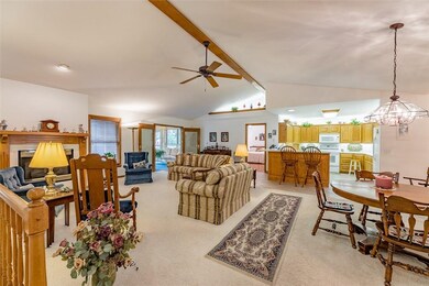 Large open plan, no popcorn ceilings are both rare for this vintage of home.