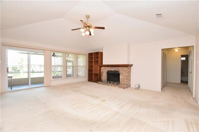 SPACIOUS GREAT ROOM WITH WOOD BURNING FIREPLACE