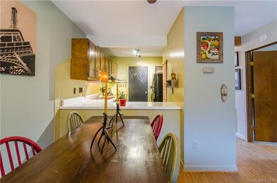 Open floor plan with view through the kitchen.