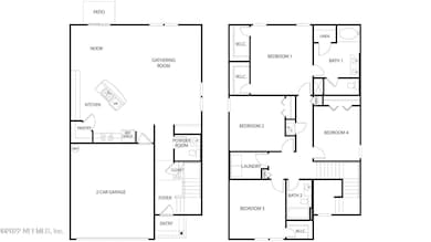4 Bedroom, 2.5 Bath