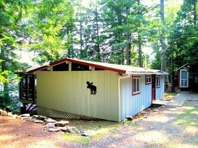 Exterior Front. The cottage in the...