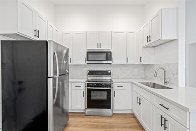 Spacious kitchen area