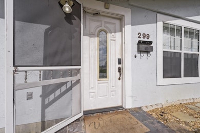 Entrance to property