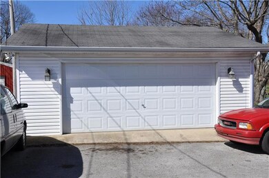 2 car garage with electric 