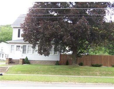 Exterior Front. private fenced in side yard